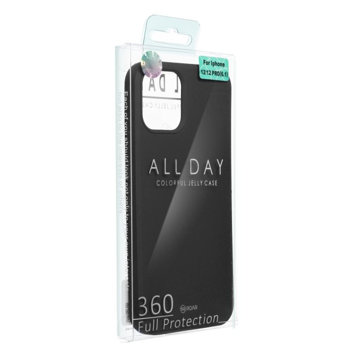 ROAR чохол ALL DAY COLORFUL JELLY для IPHONE 17 Pro чорний