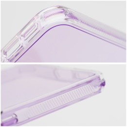 Etui na Samsung S25 FE Matrix Clear jasnofioletowe