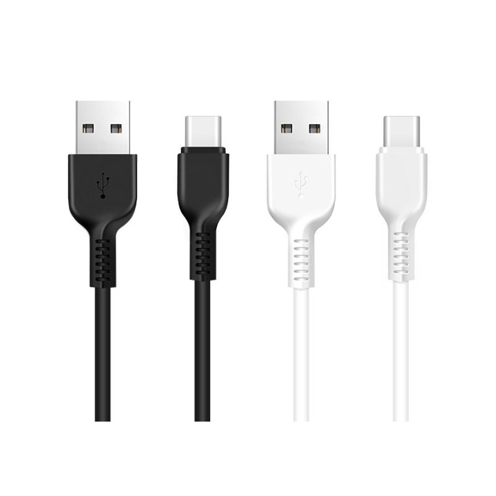 USB-A to USB-C cable Hoco 2,4A 3 m X20 black
