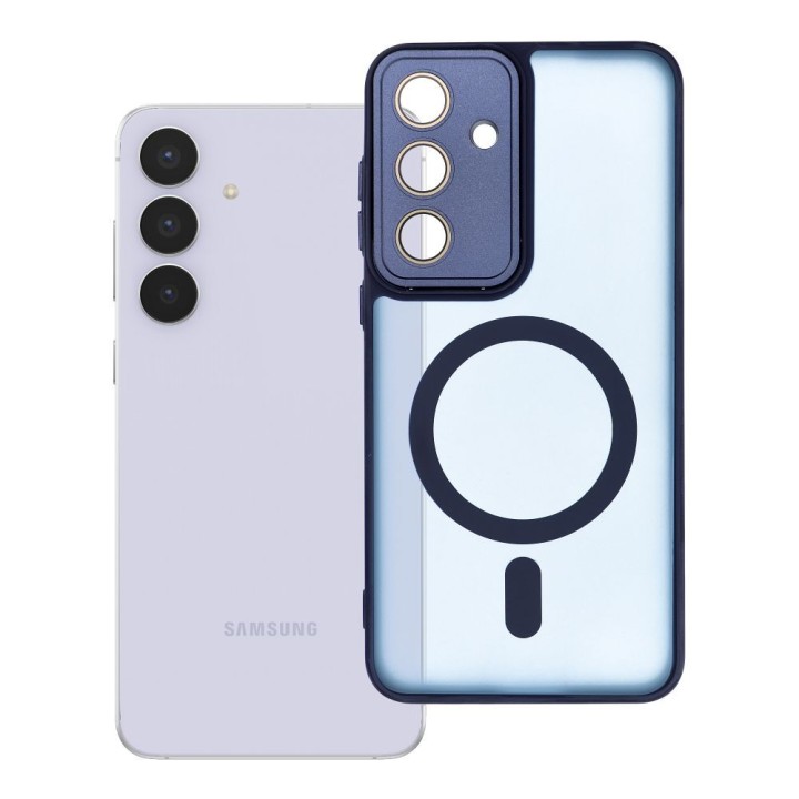 Case for Samsung S25 FE Variete Mag Cover MagSafe compatible navy blue
