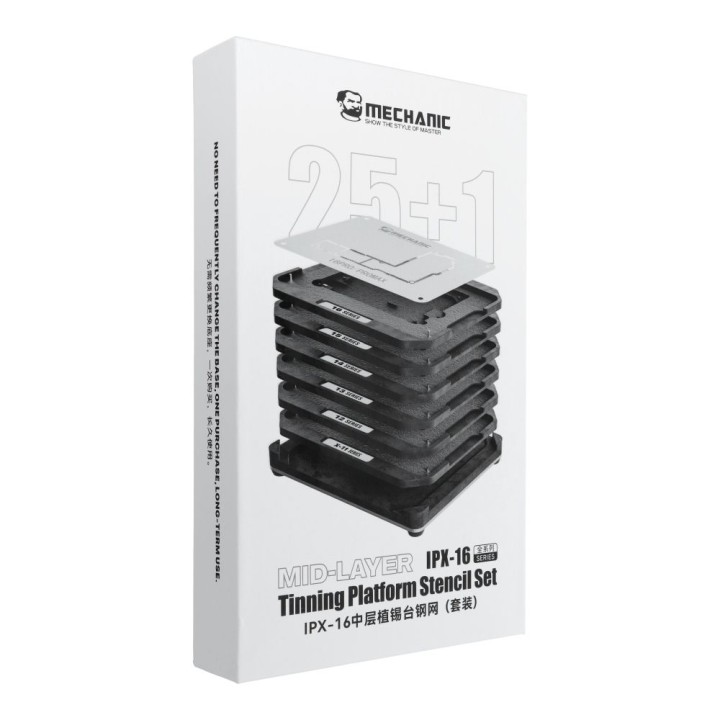 MECHANIC IPX-16 reballing platform iPhone X-16 Pro Max