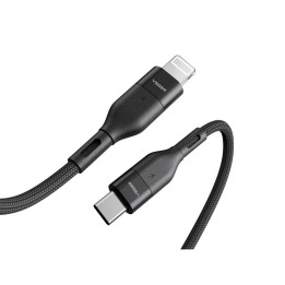 Cable USB C to Lightning VEGER PD 3A 27W 1,2 m CL01 black