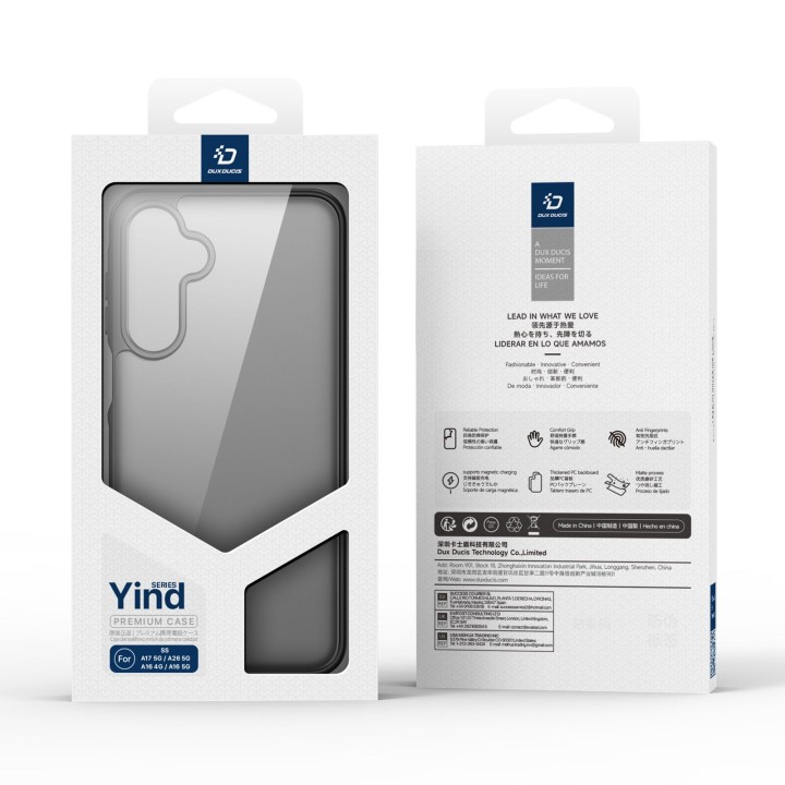 DUX DUCIS чохол YIND для SAMSUNG A17 / A18 чорний