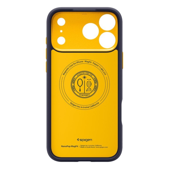 SPIGEN case NANO POP MAG compatible with MagSafe for IPHONE 17 Pro Max blueberry navy