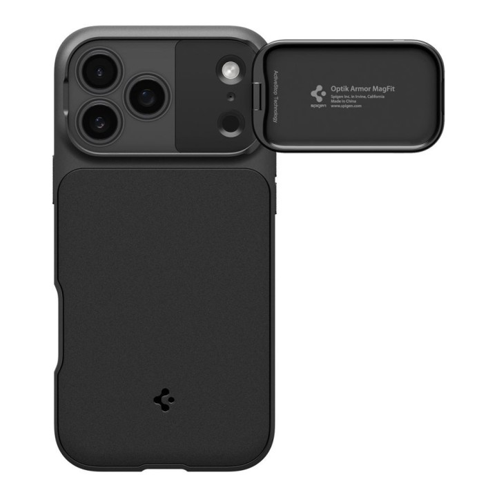SPIGEN чехол OPTIK ARMOR MAG для IPHONE 17 Pro Max черный