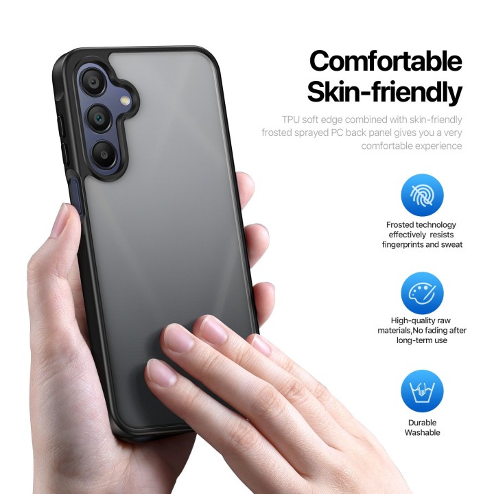 DUX DUCIS чехол YIND для SAMSUNG A17 / A18 черный