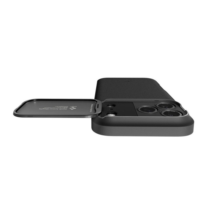 SPIGEN case OPTIK ARMOR MAG for IPHONE 17 Pro Max black
