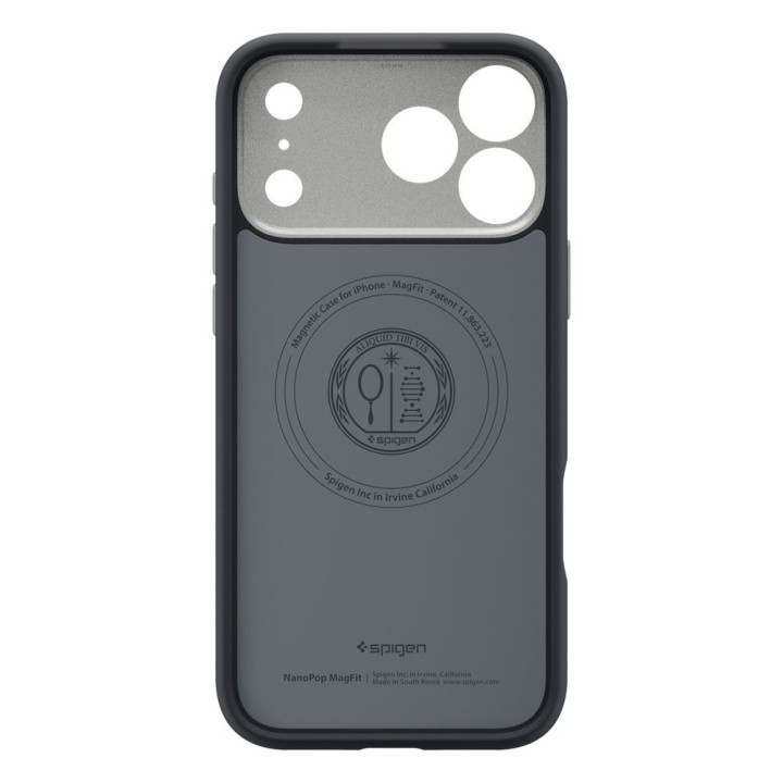 SPIGEN чохол NANO POP MAG сумісний з MagSafe для IPHONE 17 Pro Max black sesame