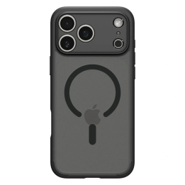 SPIGEN case ULTRA HYBRID MAG compatible with MagSafe for IPHONE 17 Pro Max frost black