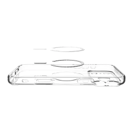 SPIGEN чехол ULTRA HYBRID MAG совместимый с MagSafe для IPHONE 17 Pro Max clear graphite
