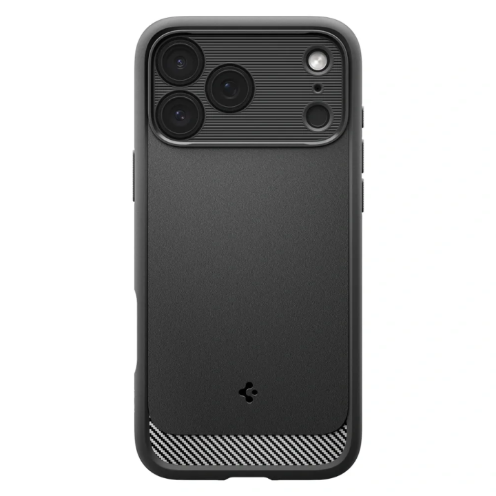 SPIGEN case RUGGED ARMOR MAG compatible with MagSafe for IPHONE 17 Pro Max matte black