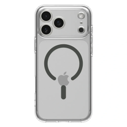 SPIGEN чохол ULTRA HYBRID MAG сумісний з MagSafe для IPHONE 17 Pro clear graphite