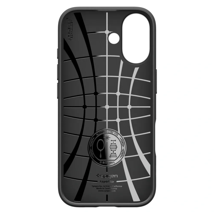 SPIGEN case LIQUID AIR for IPHONE 17 matte black