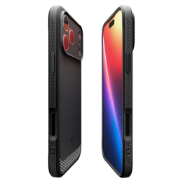 SPIGEN чохол RUGGED ARMOR MAG сумісний з MagSafe для IPHONE 17 Pro matte black