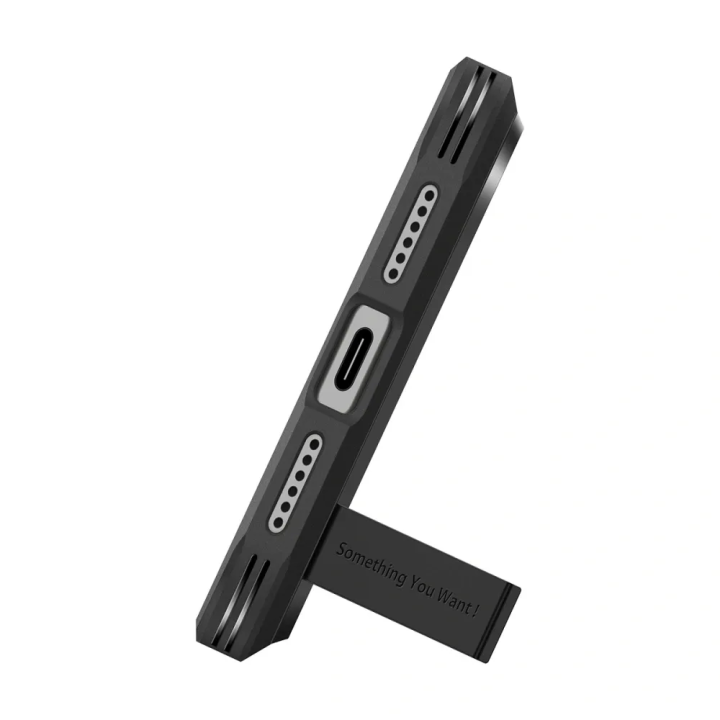 SPIGEN чехол TOUGH ARMOR MAG совместимый с MagSafe для IPHONE 17 Pro черный