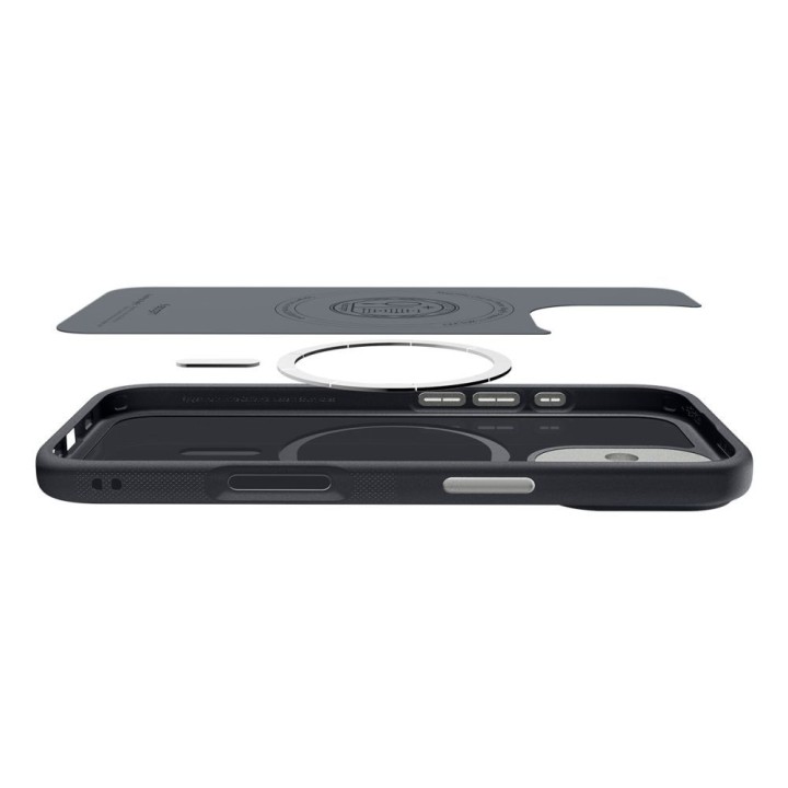 SPIGEN чехол NANO POP MAG совместимый с MagSafe для IPHONE 17 black sesame