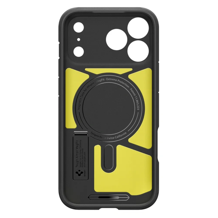 SPIGEN чехол TOUGH ARMOR MAG совместимый с MagSafe для IPHONE 17 Pro черный