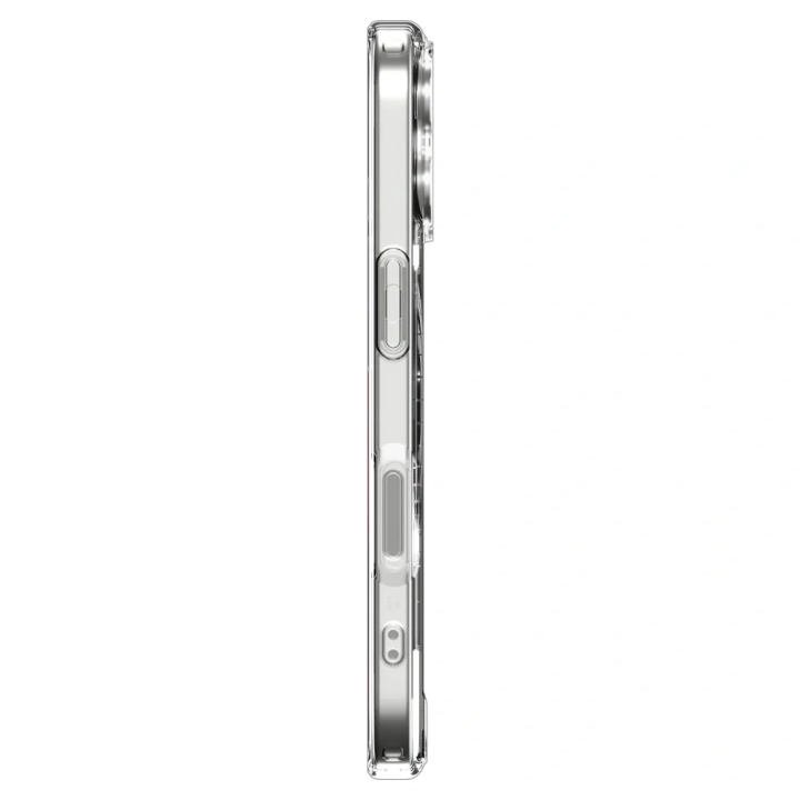 SPIGEN case ULTRA HYBRID MAG compatible with MagSafe for IPHONE 17 clear graphite