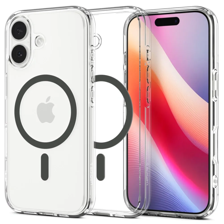 SPIGEN чохол ULTRA HYBRID MAG сумісний з MagSafe для IPHONE 17 clear graphite