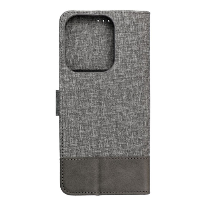 Чехол с клапаном для Xiaomi Redmi 15C (173,16 x 81,07 x 8,2) Gomma Book серый