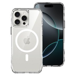 ROAR case SLIM DEFENDER compatible with MagSafe for IPHONE 17 transparent