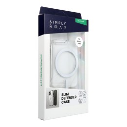 ROAR чохол SLIM DEFENDER сумісний з MagSafe для IPHONE 15 прозорий