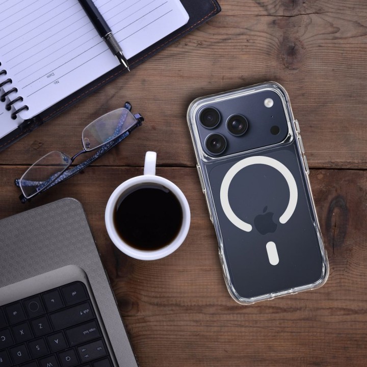 ROAR case SLIM DEFENDER compatible with MagSafe for IPHONE 15 Pro Max transparent