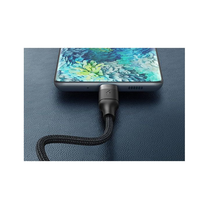 Cable USB C to USB C VEGER PD 5A 100W 1,5 m CC02 black