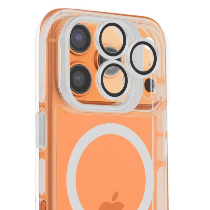 Case for iPhone 17 Lens Mag Cover MagSafe compatible white