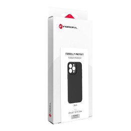 Case for iPhone 15 PRO MAX Forcell F-Protect Rubber Premium MagSafe compatible black 0INT