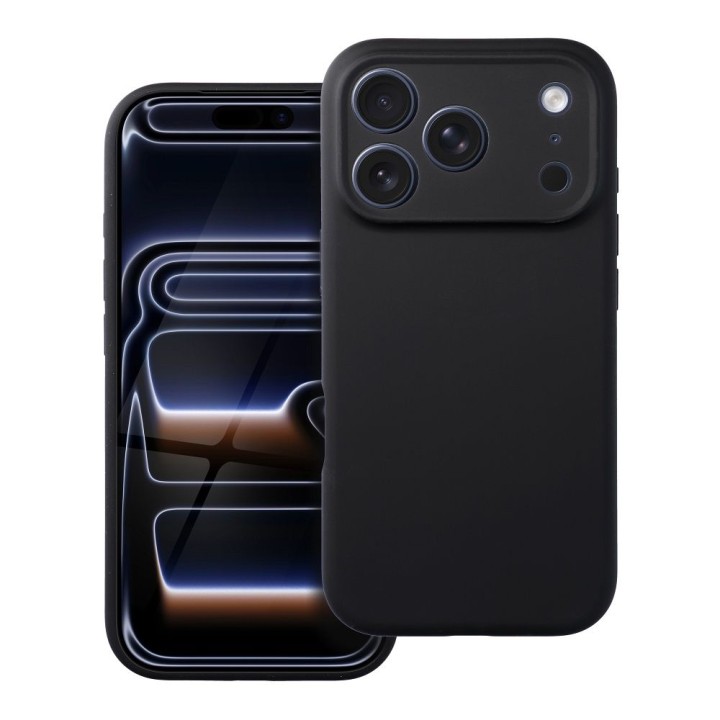 Case for iPhone 16 PRO Forcell F-Protect Rubber Premium MagSafe compatible black 0INT