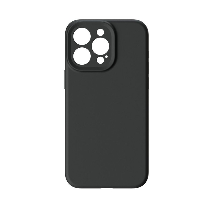 Чехол для iPhone 15 PRO MAX Forcell F-Protect Rubber Premium совместимый с MagSafe черный 0INT