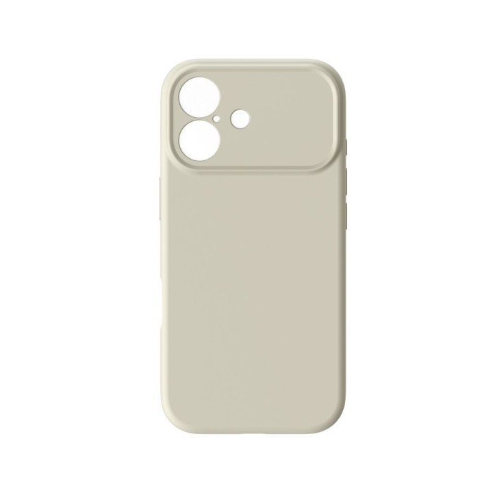 Case for iPhone 17 Forcell F-Protect Rubber Premium MagSafe compatible antique white 0INT