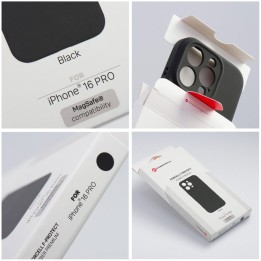Чохол для iPhone 17 Forcell F-Protect Rubber Premium сумісний з MagSafe чорний 0INT