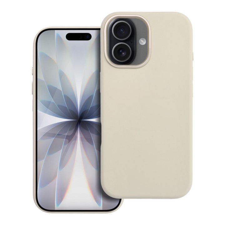 Чохол для iPhone 17 Forcell F-Protect Frame Premium сумісний з MagSafe antique white 0INT