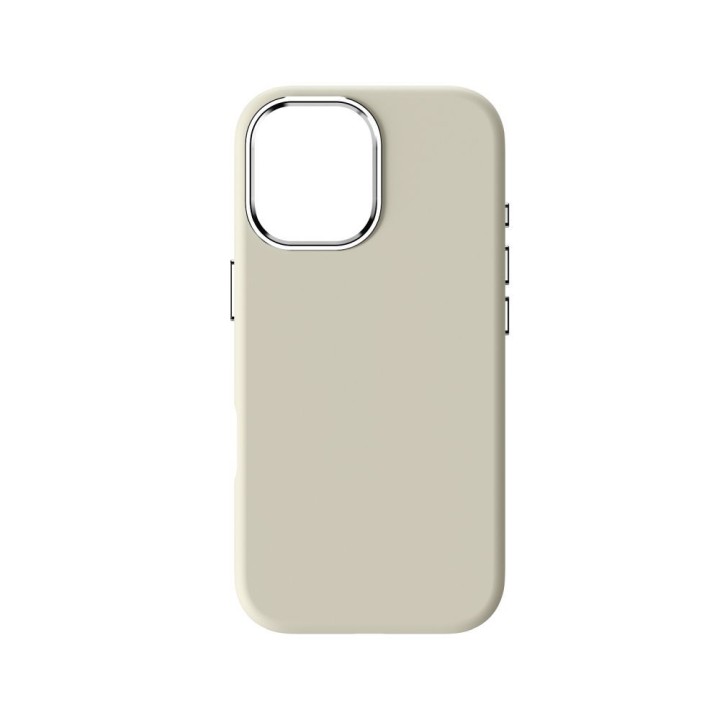 Чохол для iPhone 17 Forcell F-Protect Frame Premium сумісний з MagSafe antique white 0INT