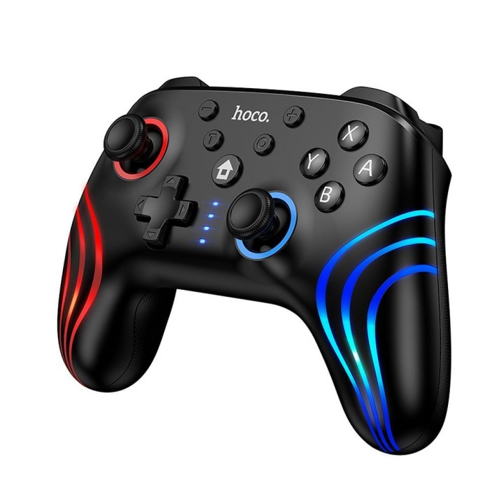 Wireless controller Hoco for Nintendo Switch 1 / 2 / PC GA2 black
