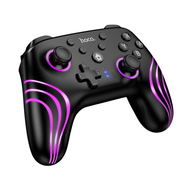 Wireless controller Hoco for Nintendo Switch 1 / 2 / PC GA2 black