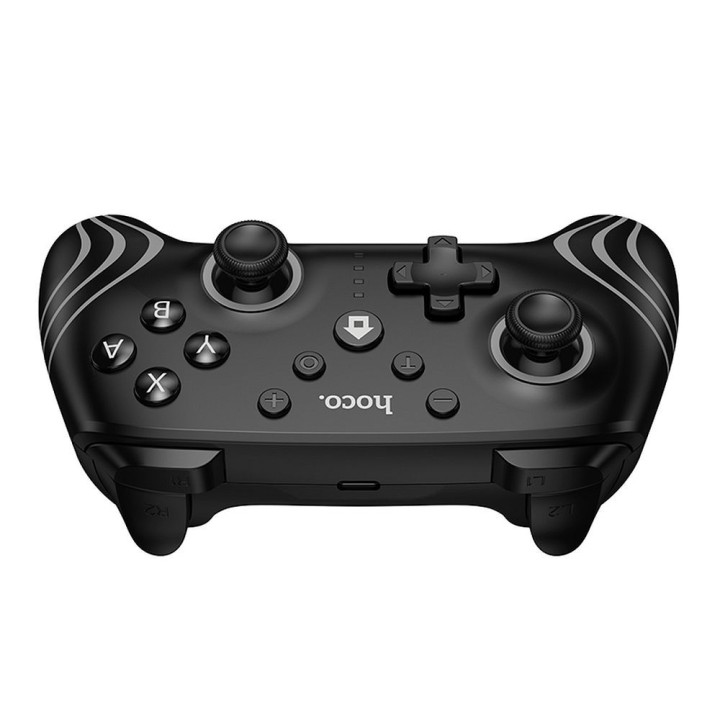 Бездротовий геймпад Hoco для Nintendo Switch 1 / 2 / PC GA2 чорний