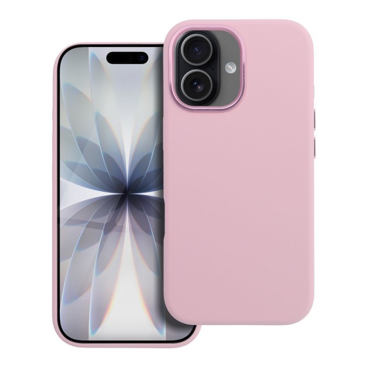 Case for iPhone 17 Forcell F-Protect Frame Premium MagSafe compatible pink 0INT