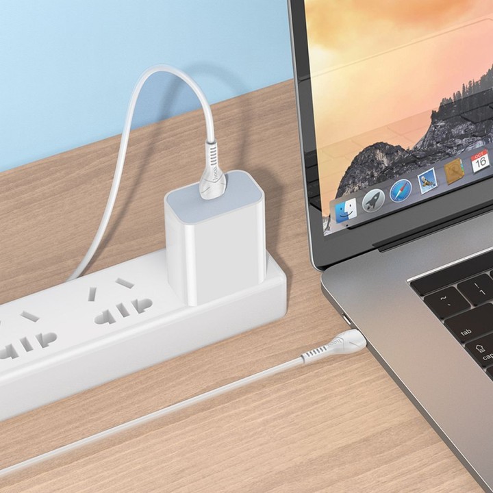 Kabel USB C do USB C Hoco PD 60W 1 m X37 biały