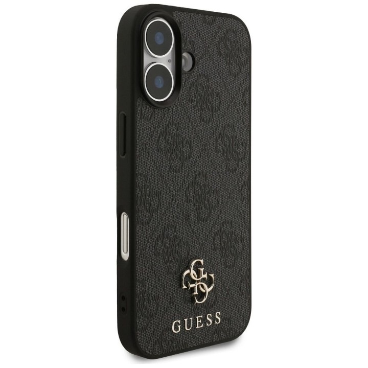 GUESS чехол для IPHONE 17 совместимый с MagSafe GUHMP17SP4SM4MK (PU 4G Small 4G and Classic) черный