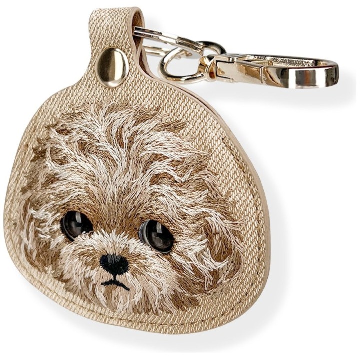 NIMMY etui na lokalizator / brelok BIG EYED PET 2.0 Dog brązowy
