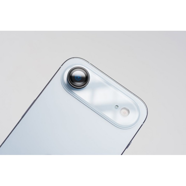 Загартоване скло на камеру для iPhone 17 Forcell Premium блакитне 0INT