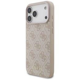 GUESS чохол для IPHONE 17 Pro Max GUHCP17XG4GFPI (PU 4G Classic) рожевий