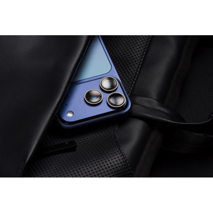 Szkło hartowane na aparat do iPhone 17 PRO / 17 PRO MAX Forcell Premium szary tytan 0INT