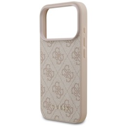 GUESS чехол для IPHONE 17 Pro GUHCP17LG4GFPI (PU 4G Classic) розовый