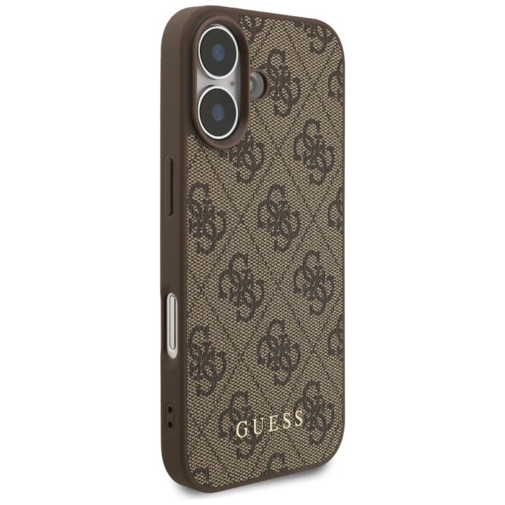 GUESS чехол для IPHONE 17 GUHCP17SG4GFBR (PU 4G Classic) коричневый