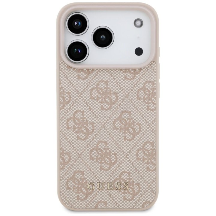 GUESS case for IPHONE 17 Pro GUHCP17LG4GFPI (PU 4G Classic) pink