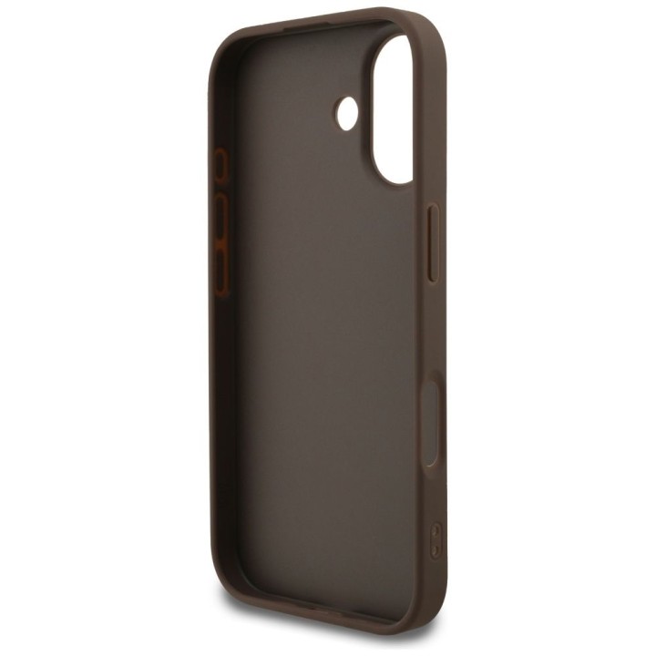 GUESS чехол для IPHONE 17 GUHCP17SG4GFBR (PU 4G Classic) коричневый